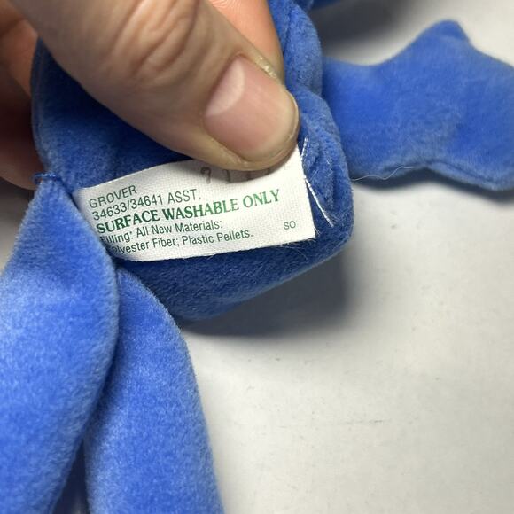 Vtg 1997 Jim Henson's Sesame Street THE COUNT, Oscar, Honker,Grover 8" Plush - Picture 4 of 10